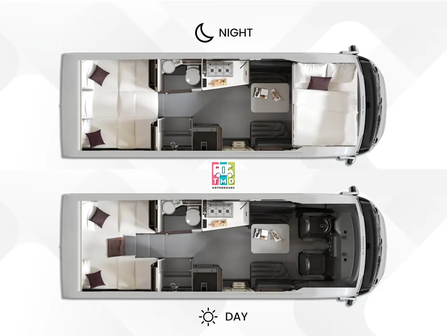 Adria Supersonic 780 DL Floorplan