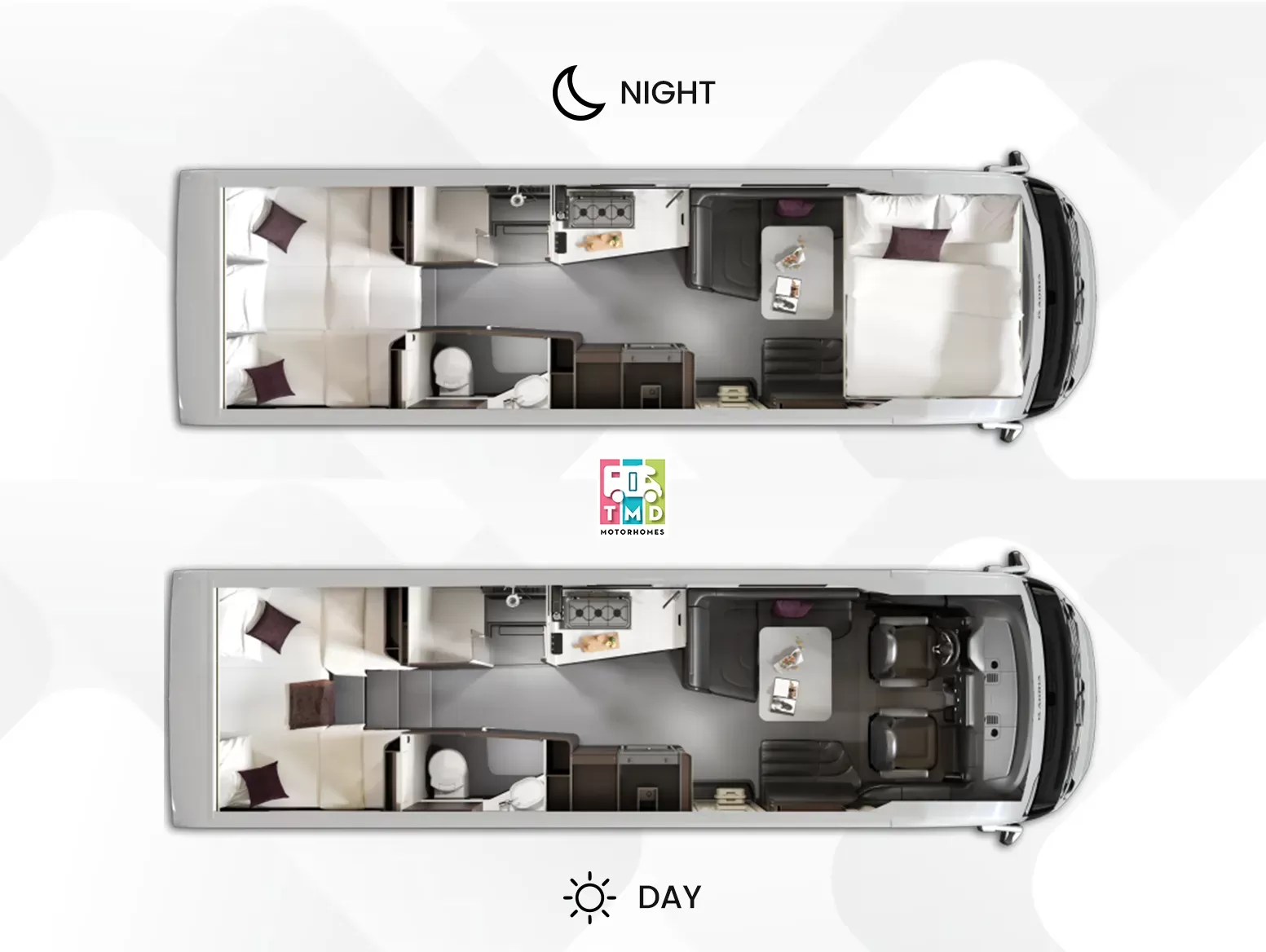 Adria Supersonic 890 LL Floorplan